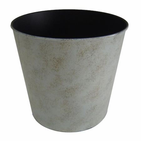 Cheungs 10.5 in. Round Tapered Recycled Plastic Planter, Cream PP-100CR